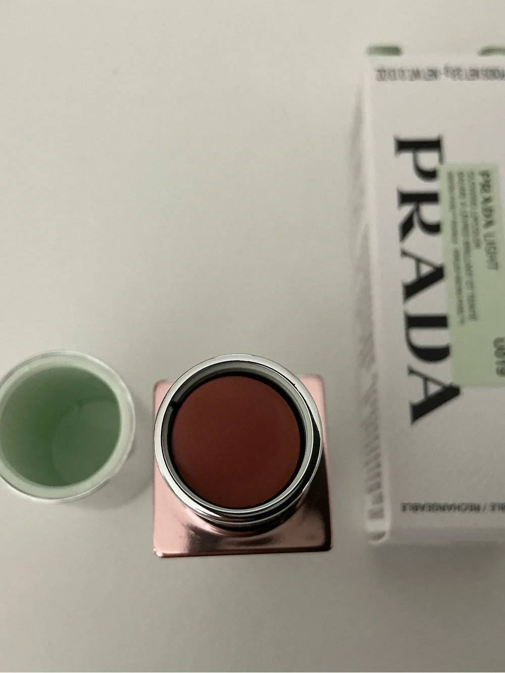 Prada Lipstick - Rose Coral Mauve